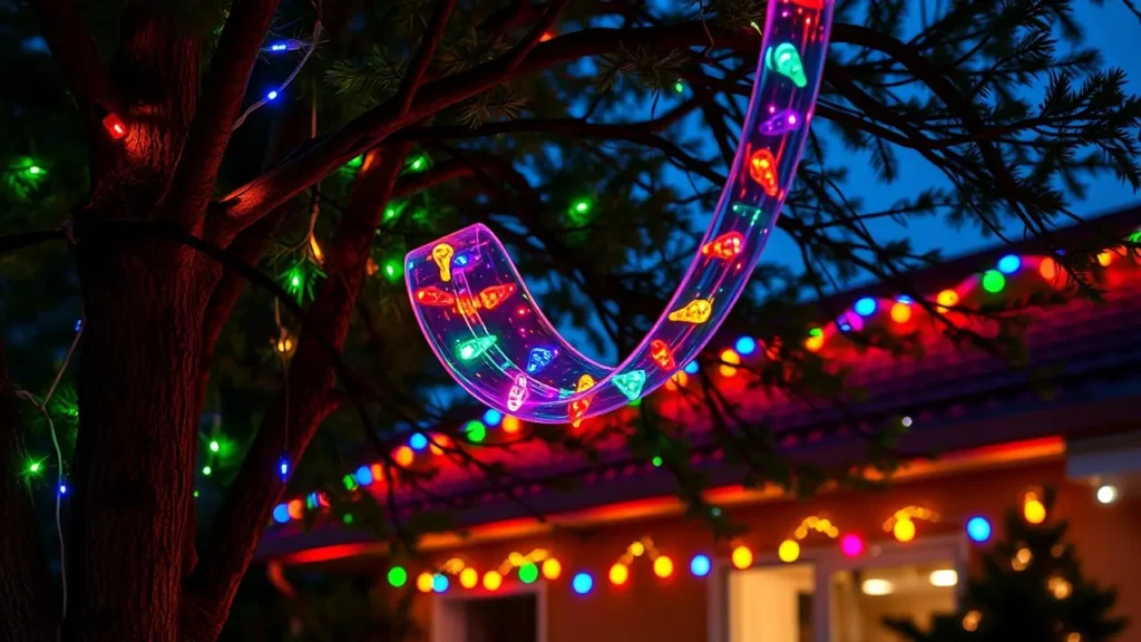 An image of rope lights and strip lights